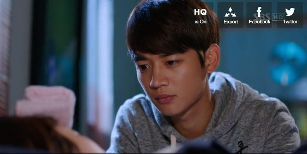 In the dorm Tae-Joon hears Jae-Hee get up, she says she needs some water an...